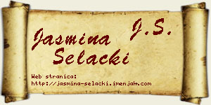 Jasmina Selački vizit kartica